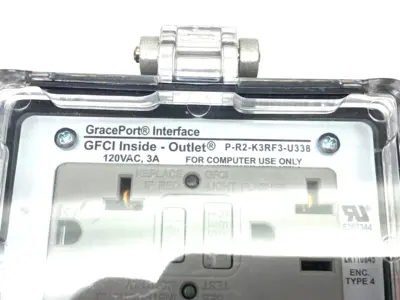 Used Grace Technologies GracePort Ethernet Duplex Interface Panel Outlet Electrical Fittings Michigan US | Maverick Industrial Sales #1391398