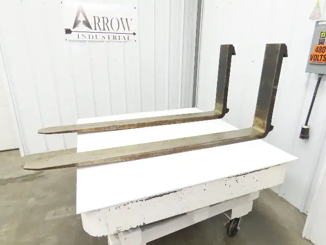 Cascade 7200034 5X60" Class 3 Steel Forklift Forks 20" Carriage 1-Pair 1900X600