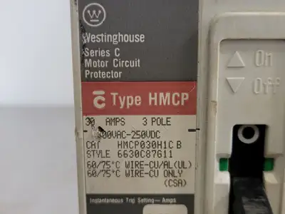 USED WESTINGHOUSE HMCP030H1CB