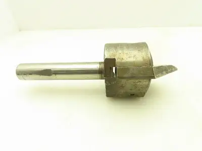 1" Dia Straight Shank Spade Drill Insert Holder 3-7/16" Blade