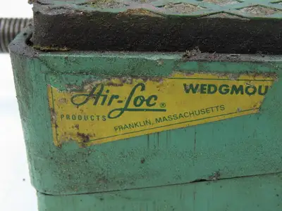 AirLoc Wedgmount Precision Machine Leveler Vibration Pad 8"x 8"x 3"H  Lot of 2