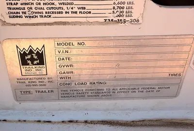 Used 2009 TRAIL KING TK80HDG Lowboy Trailers Utah US | CSS Equipment Sales #1347546