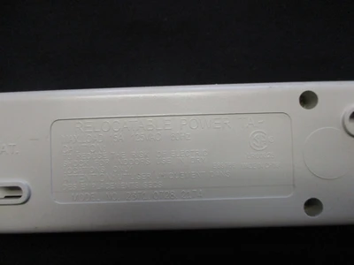 Used 2371, 0728, 2174 Relocatable Power Tap (15 amps, 125 VAC, 60 Hz)