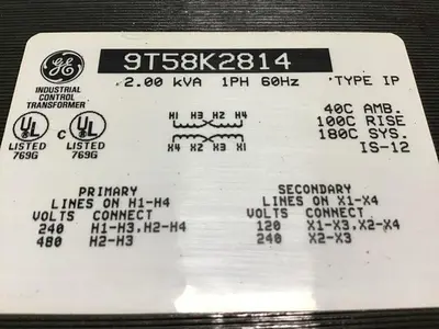 USED GENERAL ELECTRIC 9T58K2814