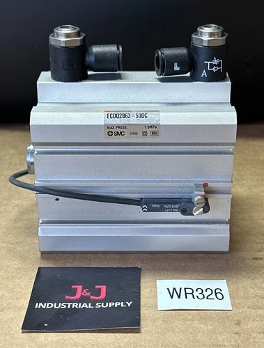Used SMC ECDQ2B63-50DC Parts (Hydraulics and Pneumatics) Indiana US | J&J Industrial Supply #517664