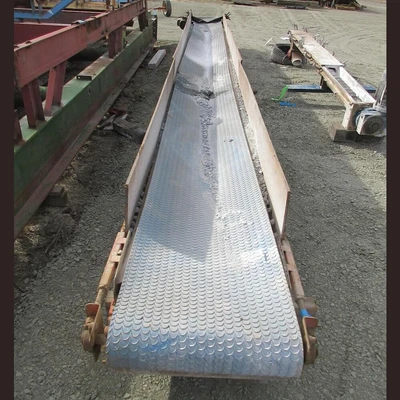 24in Wide x 28.5ft Long Channel Conveyor