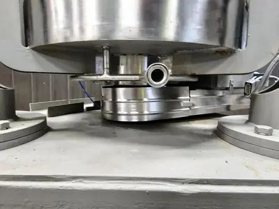Comi-Condor ALFA/SB-IV sanitary perforate basket centrifuge, 316L SS.