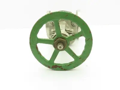 Newco 11F-C8M4-2 Manual  2" Flanged Stainless Gate Valve 150# Raised Face 4-Bolt