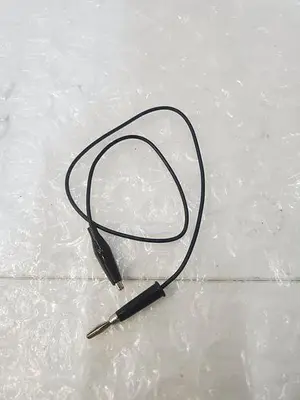 TEST LEAD CONNECTOR WITH MINIGATOR CLIP TO BANANA PLUG