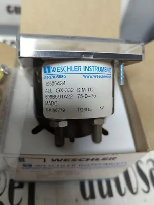 New | in-Stock WESCHLER 19505434 Meters - Misc | Surplus Asset Holdings #1206874