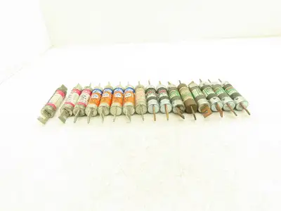 Dual Element Time Delay Fuse 90A 600VAC Class RK5 Mixed Brand Lot of 16