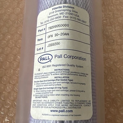 NEW Pall T8208050000