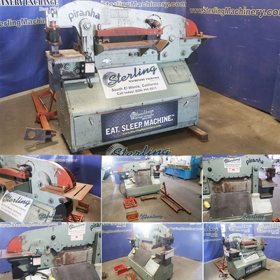 Used PIRANHA P-70 Ironworkers California US | Sterling Machinery Exchange #1465408