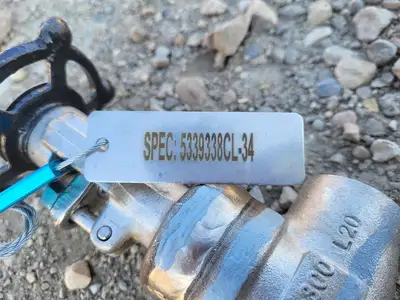 3/4" Class 800 Gate Valve API 602