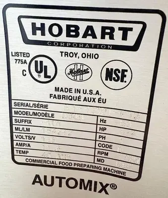 USED HOBART D300