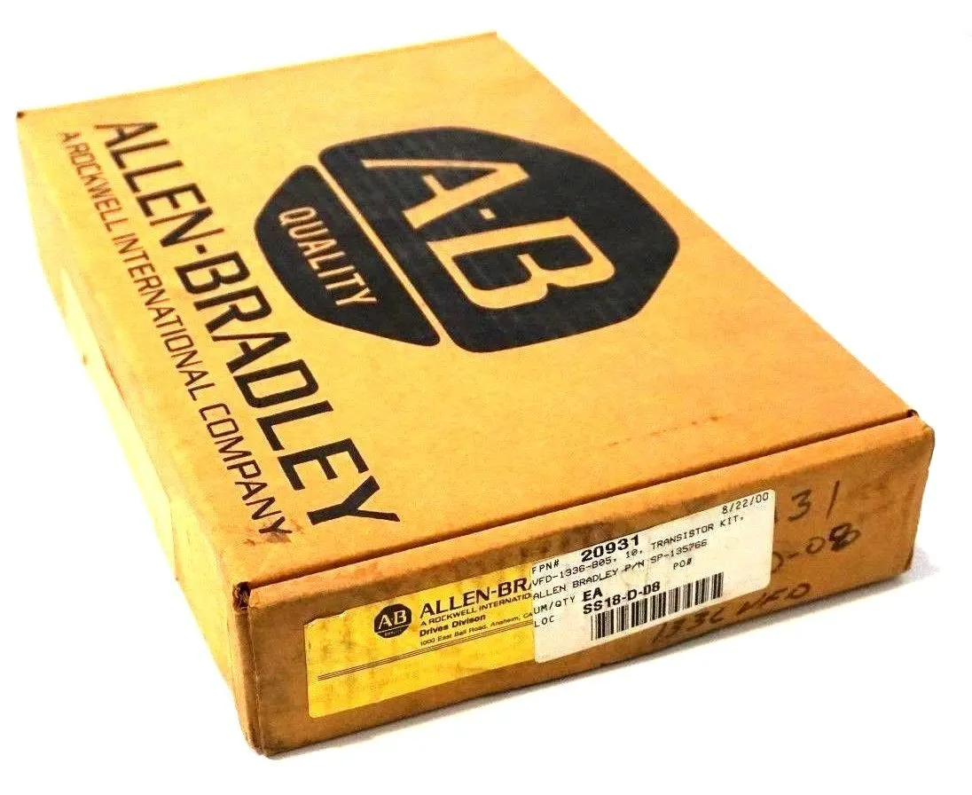 NEW SEALED ALLEN BRADLEY SP-135766 TRANSISTOR PARTS KIT SP135766
