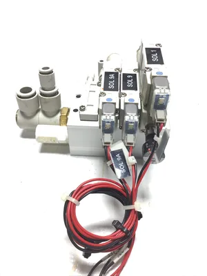 SMC SS5Y5-DUJ00001 Solenoid Valve Manifold 0.1-0.7MPa