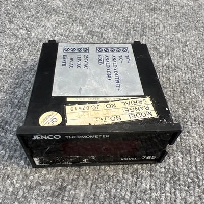 Used JENCO 765 Temperature Monitoring California US | Davliegogo LLC #1706941