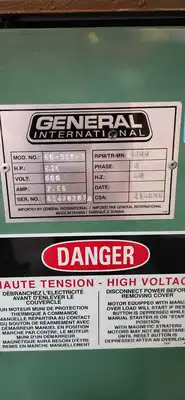 USED GENERAL INTERNATIONAL 50-910M3