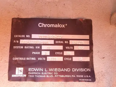 USED CHROMALOX TMO-6125VEP