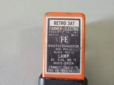 USED FARMER ELECTRIC PRODUCTS CO. RETRO 3AT