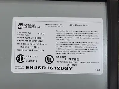 USED HAMMOND EN4SD16126GY