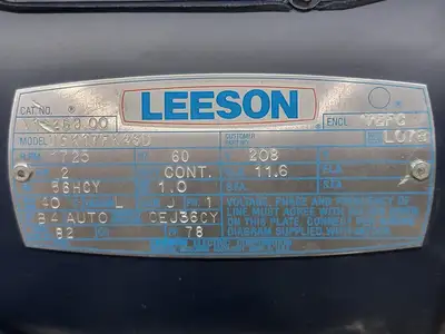 USED LEESON U6K17FK43D