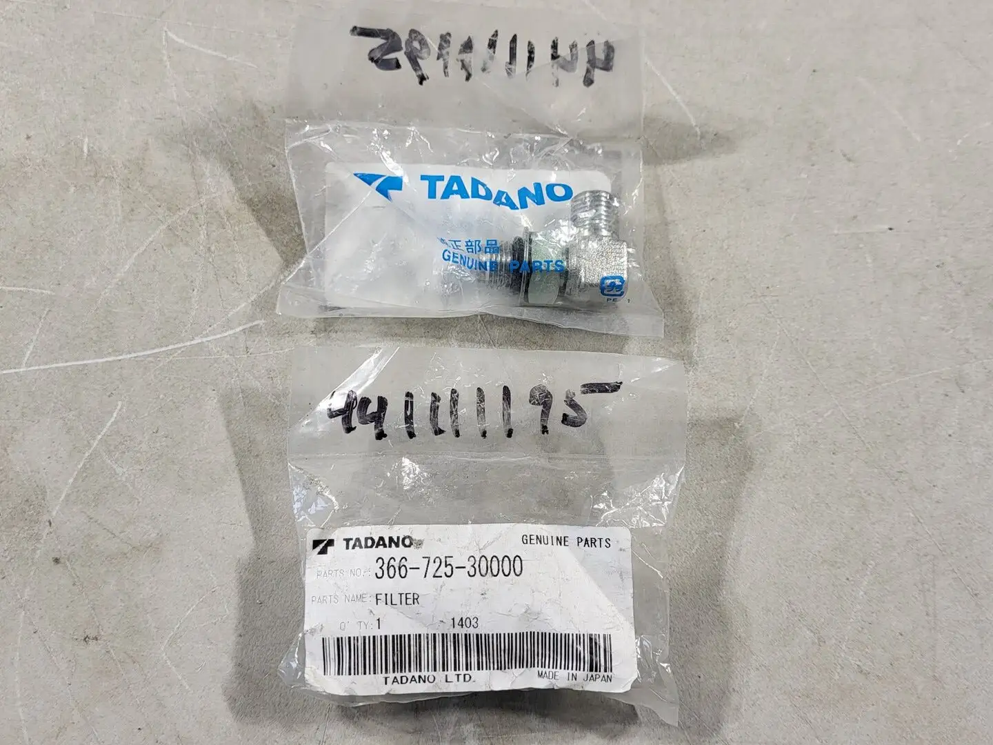 New | in-Stock TADANO 366-725-30000 Parts (Hydraulics and Pneumatics) British Columbia CA | Lenmark #265674