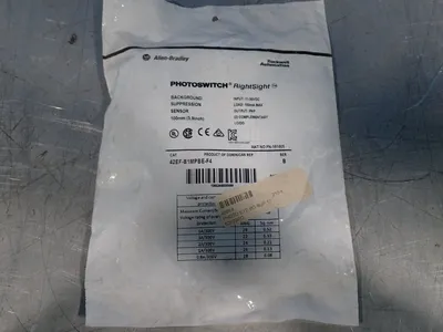 New | in-Stock ALLENBRADLEY 42EFB1MPBEF4 Photoelectric Sensors Ohio US | HGR 24 #1006769