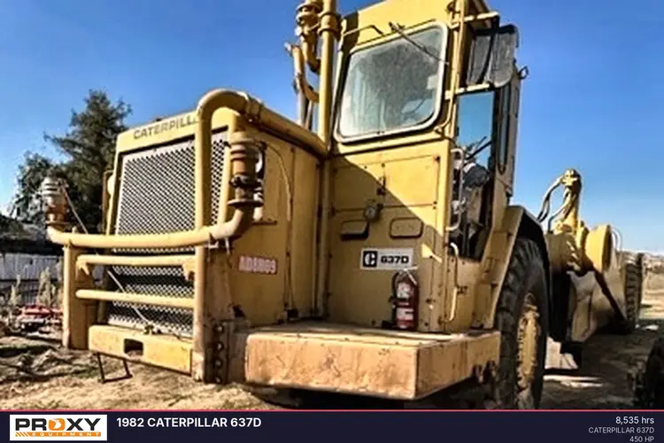Used 1982 CATERPILLAR 637D Water Trucks Louisiana US | Proxy Equipment #1377873