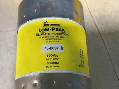 Used COOPER BUSSMANN LPJ400SP Fuses Ohio US | HGR 24 #1550048
