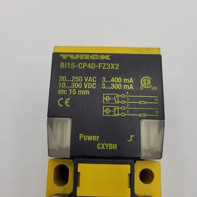 USED TURCK TURCK INDUCTIVE SENSOR BI15-CP40-FZ3X2/S10