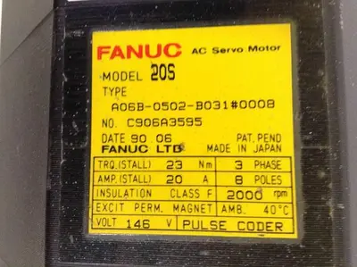 USED FANUC A06B-0502-B031