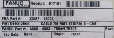 NEW FANUC A660-4003-T884 POWER CABLE 7M XGMF-13004 A660-4003-T884#L7R603