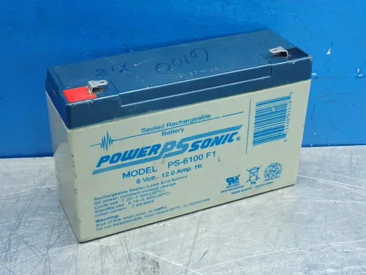 Used POWER SONIC PS6100F1 Batteries Ohio US | HGR 24 #1006796