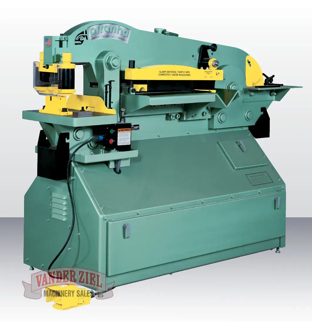 New | in-Stock PIRANHA P-90 Ironworkers Michigan US | Vander Ziel Machinery Sales #480125