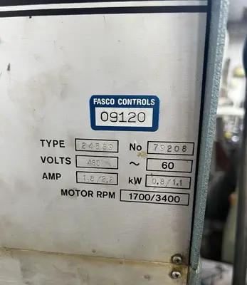 25" WILTON STRANDS MODEL #79208 SINGLE SPINDLE GEARED HEAD DRILL PRESS: YOBRO #24558