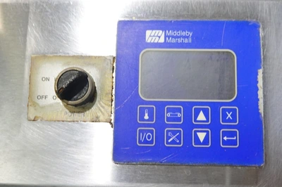 MIDDLEBY MARSHALL DOUBLE STACK PROPANE GAS SPLIT BELT PIZZA CONVEYOR OVEN MODEL PS636G (R TO L)