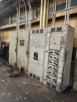 1600 Ton Ajax Straight side Forging press.