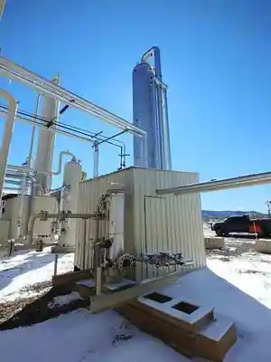 36 " dia tysco ss tray columns