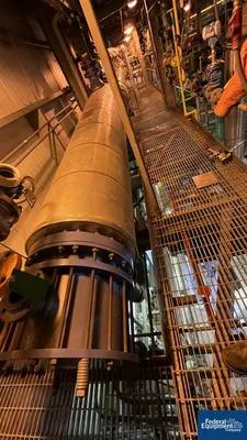 USED CG Thermal 418 Sq Ft CG Thermal Graphite Block Heat Exchanger, 90/90#