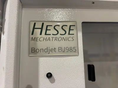 USED HESSE MECHATRONICS BONDJET BJ985