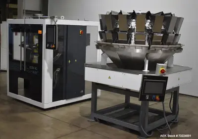 Used MASIPACK VS300 Net Weigh Filler Scale Vertical Form & Fill Illinois US | Aaron Equipment #86732
