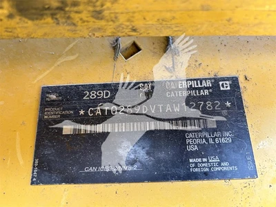 USED 2019 CATERPILLAR 289D