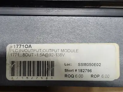 USED ALLEN-BRADLEY 1771-OA