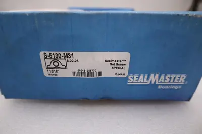 NEW SEALMASTER S-5130-M31 SET SCREW SPECIAL NEW IN BOX (TWO AVAILABLE) #H89