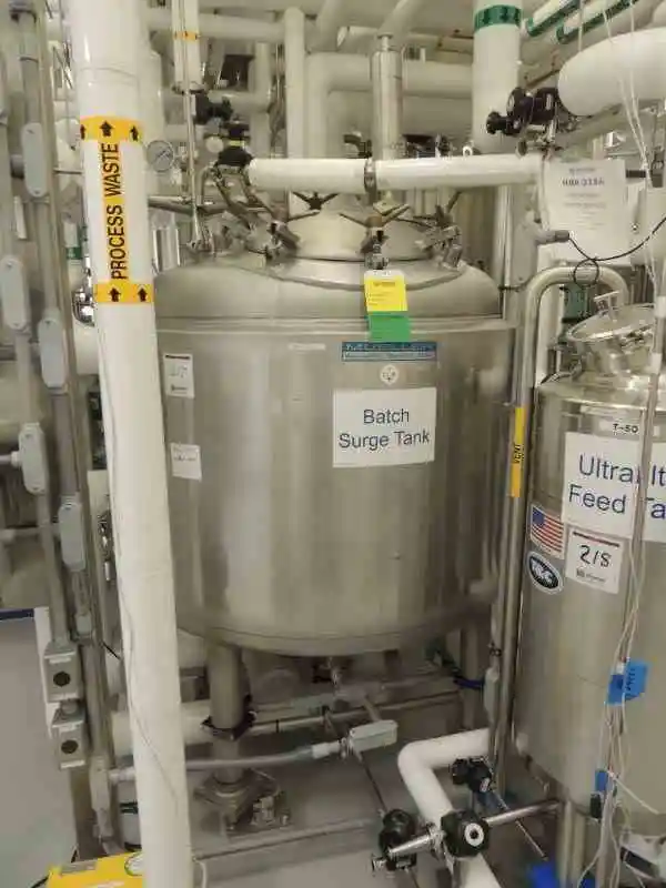 198 gal paul mueller stainless steel pressure vessel