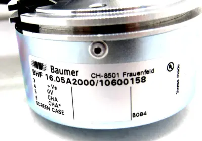 NEW BAUMER ELECTRIC BHF 16.05A2000/10600158 ENCODER BHF1605A200010600158