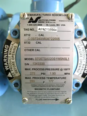 USED Rosemount 8705TSA020S1W0N0L1