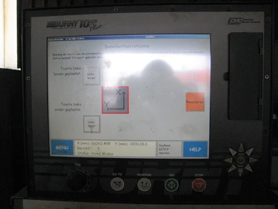 USED OXYMILL/BURNY OXY 3000 X 8000 MM CNC